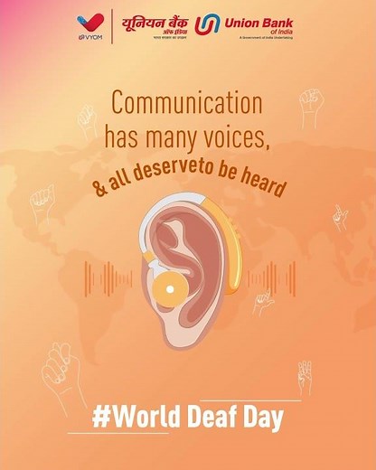 World Deaf Day | Union Bank of India