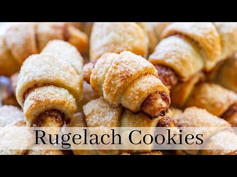 Traditional, delicious and fun to make Rugelach Cookies