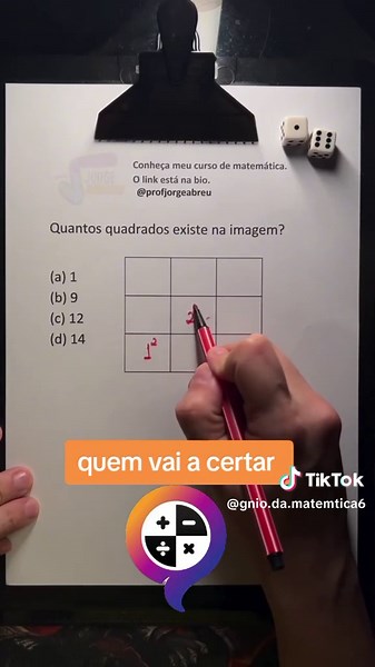 GÊNIO DA MATEMÁTICA no TikTok