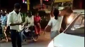 Lucknow woman booked for hitting cabbie after video sparks outrage, Twitterati trend #ArrestLucknowGirl