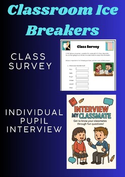 Pupil Interview and Class Survey Fun Activities
