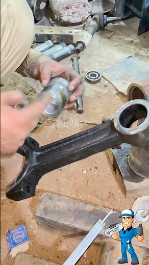 Connecting rod con fittings #truck #automobile #shorts #viarlshort #trending