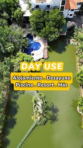 🌞 Relajate en el 𝐃𝐚𝐲 𝐔𝐬𝐞 más completo entre semana en Los Lagos Resort Hotel 🌳🌷🏡 🤑 𝐃𝐞𝐬𝐝𝐞 solo 𝟑𝟑𝟔.𝟐𝟎𝟎 𝐆𝐬./𝐝í𝐚 para 𝟐 𝐩𝐞𝐫𝐬𝐨𝐧𝐚𝐬 👫✨ Sumergite en la naturaleza y disfrutá de un espacio único para desconectar y renovar energías además de descansar en un alojamiento rodeado de paz 🍃🧘‍♀️🦆 Nuestro Day Use incluye: 🍽 Desayuno buffet de @tatarerestobar (hasta las 10 a.m.) ☕🍎 🏞 Acceso al Resort: * Piscina temática con baldes de agua 💦🪣 * Piscina semiolímpica y pi