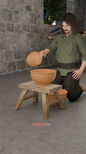 How does Roman Water Clock work #trending #3danimation #shortvideo #shorts