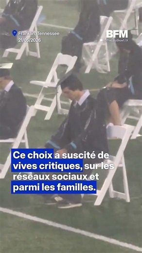 États-Unis: une remise de diplômes sous la pluie fait polémique