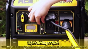 Aceup Energy 4500 Watt Gas Powered Generator, Inverter Portable Generator 223cc for Home Use RV Camping, EPA Compliant