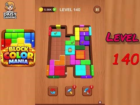 Block Color Mania Level 140 Walkthrough