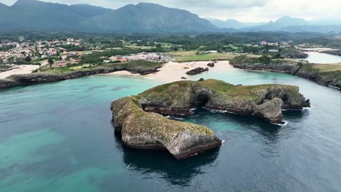 Drone Discovers Llanes, Asturias, A Stunning Medieval Spainish Port