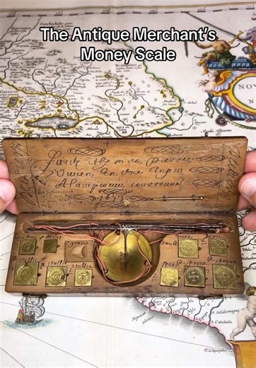 Antique Merchant’s Money Scale: How Old Coin Scales Worked