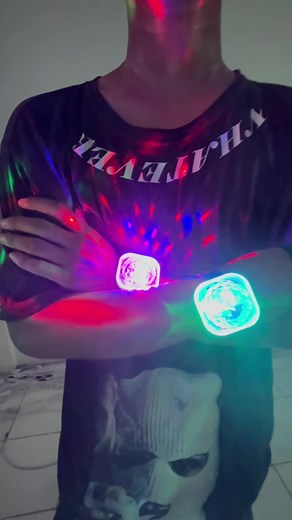 lampu disco led jam tangan