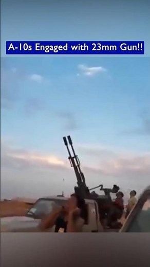 Pro-Iranian Group Engages A-10s with 23mm Gun in IRAQ!!