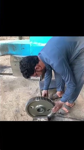 Repair Of Broken Machine Wheel