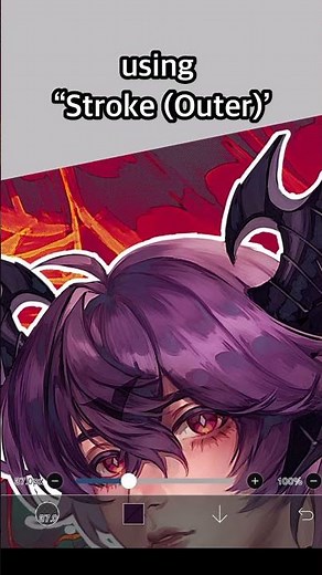 Another EASY Background Tutorial in IBISPAINT #digitalart #ibispaintx #shorts