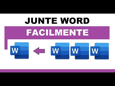WORD - HOW TO MERGING MULTIPLE FILES