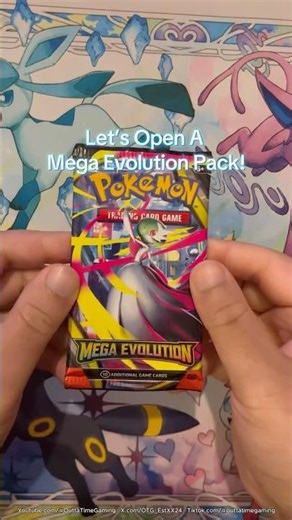 Let’s Open A Mega Evolution Pack! Ep.42 #Shorts #OuttaTimeGaming #Pokemon #MegaEvolution