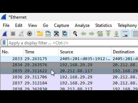 How to start/stop/save -the packet capture using wireshark