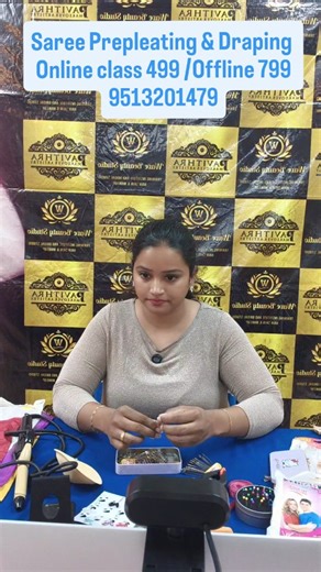 Pavithra Bharathi | Cosmetologist & Aesthetician | ✨ SAREE PREPLEATING & DRAPING WORKSHOP ✨ (Box Folding Techniques) 🎯 You Will Learn: ✔ Saree Prepleating & Draping ✔ Types of Box Folding... | Instagram