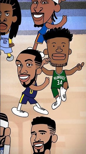 2Tall Animation | 2025 NBA Playoffs x Round 1