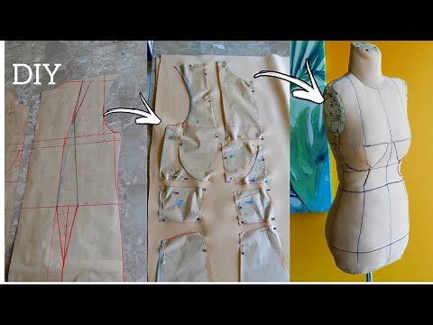 How-To: DIY Pattern Making For A Custom Dress Form Using Your Measurement | Style by Viv