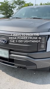 Part 1 – It’s not just a frunk. Meet the Mega Power Frunk in the F-150® Lightning®: secure, spacious and seriously smart. This is how families make the special moments matter. #FordCanada #F150Lightning #EV #BuiltFordTough | Ford Canada