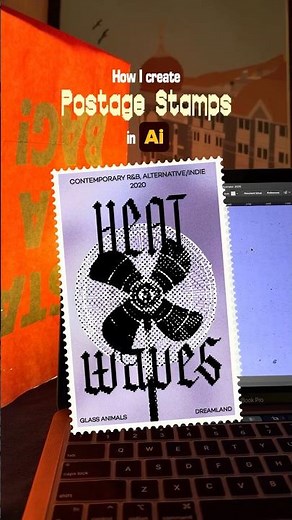 Create Postage Stamps in Adobe Illustrator