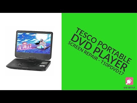 Tesco Portable DVD Player - Screen Repair - T10PDVD17