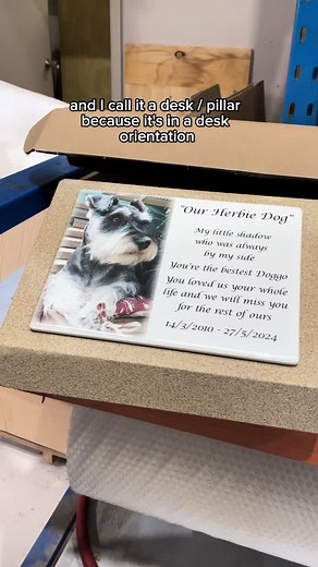 Wow Mini Pet Headstone - Personalized Memorial for Your Beloved Pet