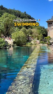 How to Reach the Morica Springs ⁣👇🏻⁣⁣ ✅ Just 1h from Rome by car ⁣⁣To visit the Morica Springs and the ancient submerged Roman shipyard, follow these tips:⁣⁣ 📍 1. Get to Stifone, near Narni (TR).⁣⁣ 2. Parking is along the road and there aren’t many spots. In front of Stifone there’s a small hill where you might find a space, or you can drive a few hundred meters towards Narni and park along the roadside.⁣⁣ 3. Walk through the village of Stifone and head to the ticket office. ⁣⁣ 💶 Tickets cos