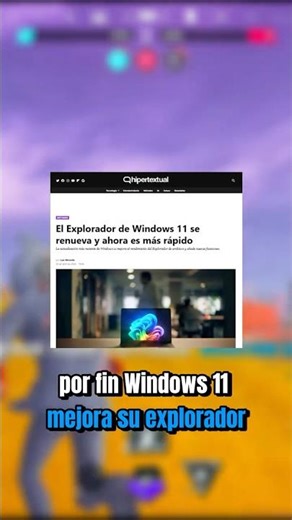 Windows 11 improves its Explorer 🔥faster and crash-free) #windows #windows11 #pc #fortnite