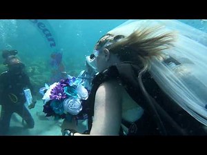 Underwater Wedding in Saint Lucia