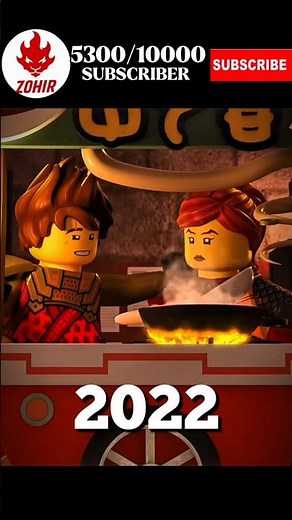 Evolution of Kai and Skylor (2015-2022) 🔥 |#viral#ninjago #ninjagoshorts#lego #nostalgia#kai #skylor