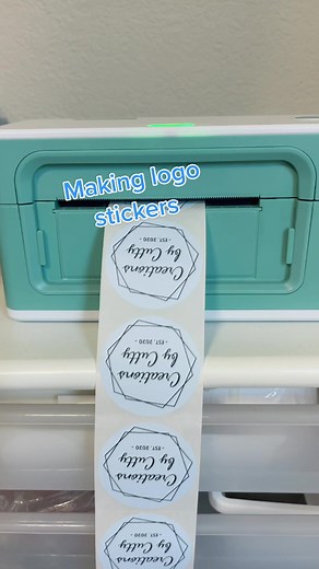 Creating Logo Stickers with a Thermal Printer