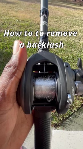 How to Remove Baitcaster Backlash for Beginners