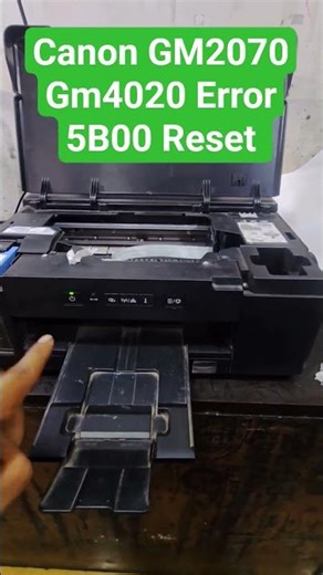 Epson GM4070 Duplex Black and white printer Error Code 5b00 5b02 P07 Reset #5b00reset #5b02 2070
