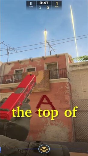 CS2 Mirage - Three EASY Mid Smokes from T SPAWN! #cs2 #counterstrike