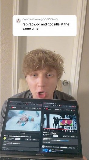 Rapping Rap God & Godzilla… AT THE SAME TIME