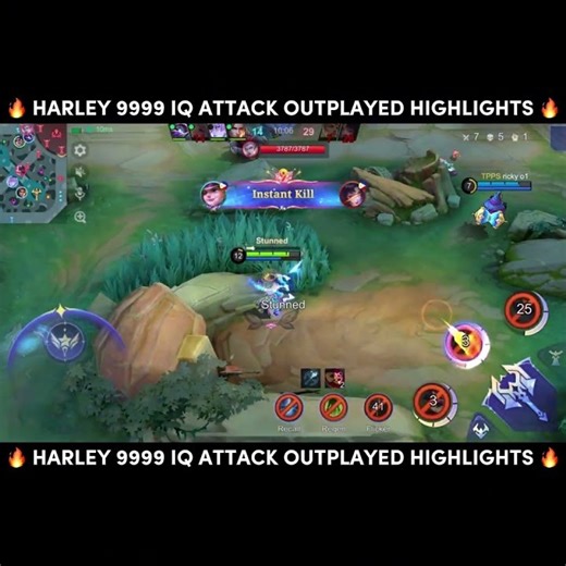 HARLEY 9999 IQ ATTACK OUTPLAYED HIGHLIGHTS 🔥