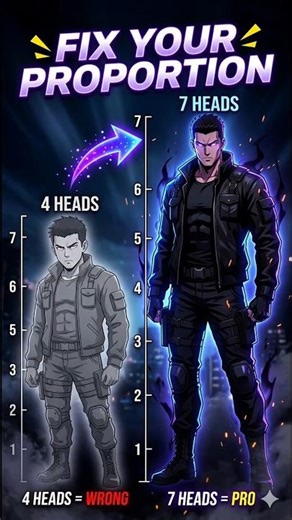 Day 5 - learning animation on mobile - proportions || shinka animation