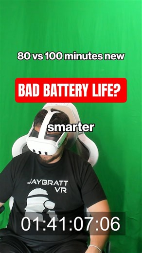 Quest 3 Battery Life BAD??? #vr #QUEST3 #quest2 #vrheadset