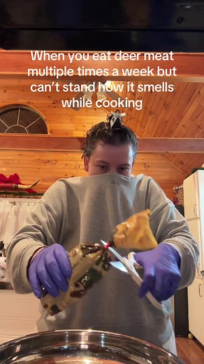 I know I can’t be the only one… #deerseason #deermeat #dinner #huntingseason #cooking