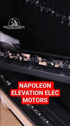 Napoleon Elevation Lower Motor Removal | Tech Tips #WST #wolfsteeltech #NapoleonFireplaces