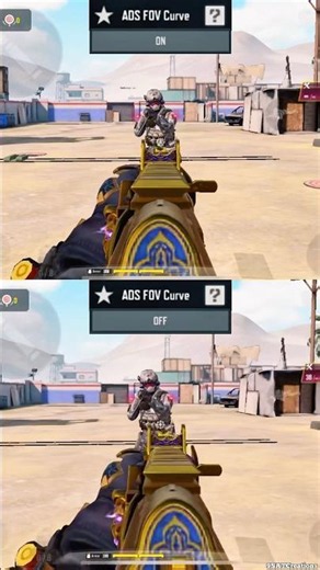 ✅Best ADS FOV Curve Setting For Perfect AIM 💯 In COD MOBILE #shorts #trending #codm