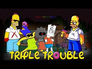 FNF triple trouble Simpsons cover!