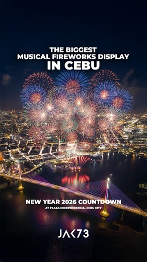 #Cebu will witness its Biggest Musical Fireworks Display tomorrow! 🤩🎇 Dragon Fireworks Cebu #NewYear2026 #NewYear #CebuCity #fireworks #fyp #foryou Where to next? Follow for more! | JAK Seventy-Three
