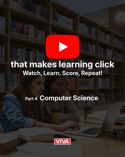 Viva Books on Instagram: "Continuing our 4-part series, explore YouTube channels that make learning fun, interactive, and inspiring for every student. Part 4 of our series highlights top computer science YouTube channels—CodeWithHarry, Neso Academy, mycodeschool, Jenny's Lectures CS IT, and sentdex. These channels make computer science accessible and engaging with clear tutorials, practical coding demos, and in-depth explanations. Perfect for students and learners eager to master programming con