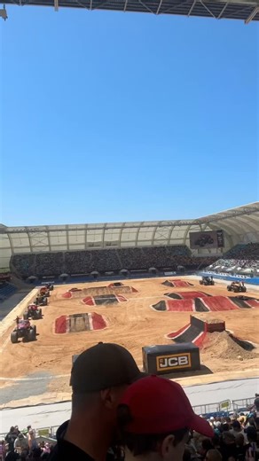 The boys enjoyed their first monster truck jam! | Brodie James Buchal