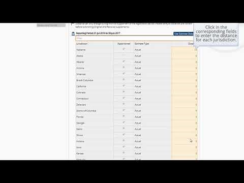 Renewing a vehicle on an IRP account