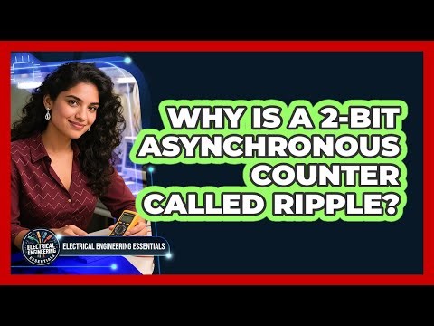 Why Is a 2-Bit Asynchronous Counter Called Ripple?