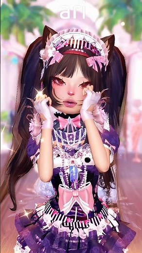 nekopara cosplay , tutorial at the end #dresstoimpress #dresstoimpressroblox #roblox #dti #viral