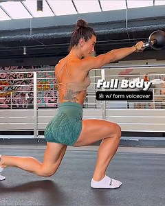50K views · 1K reactions | Full Body Workout by coach Senada Greca! w/ form voiceover - Save and Send to your besties that love a dynamic workout 8-12 reps x 3-4 sets 1. Reverse lunge swings - repeat on other side 2. Hollow body chest presses 3. Static squat rows 4. Deficit chest presses 5. Lateral lunge cleans - repeat on other side 6. RDL to squat clean press #bellish #beautifullystylish #TheLuxuryKingdom #luxurylistings | Imran Khan | Facebook